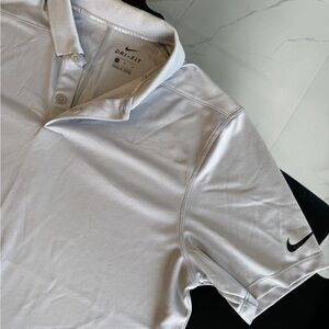 Nike Gold Dri-Fit polo